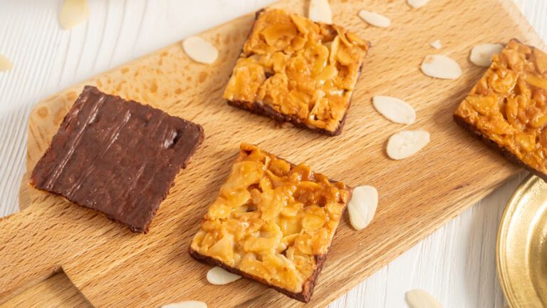 Alle meine Rezepte Rezepte-SilkesWelt.de Florentiner Plätzchen vom Blech