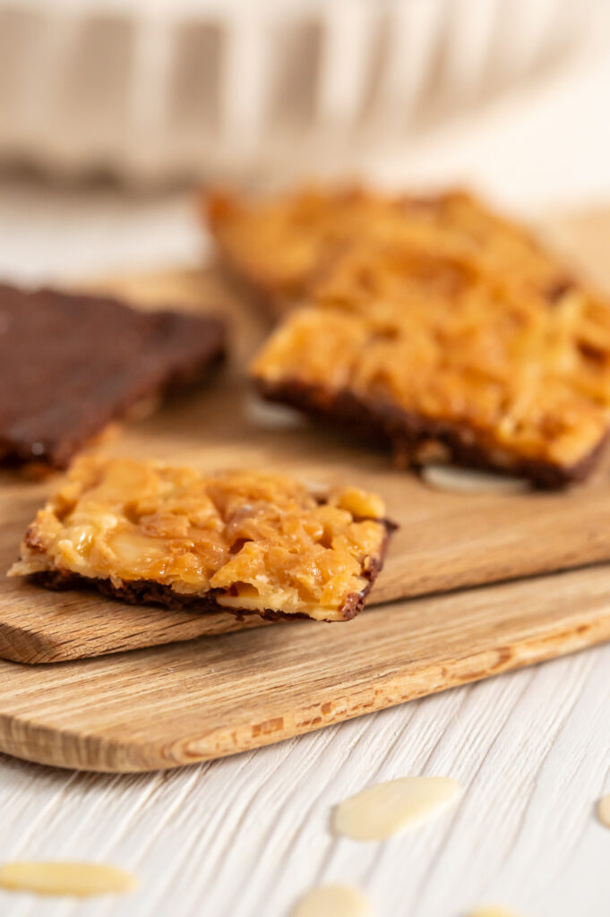 Knusprige Florentiner vom Blech Knusprige Florentiner vom Blech