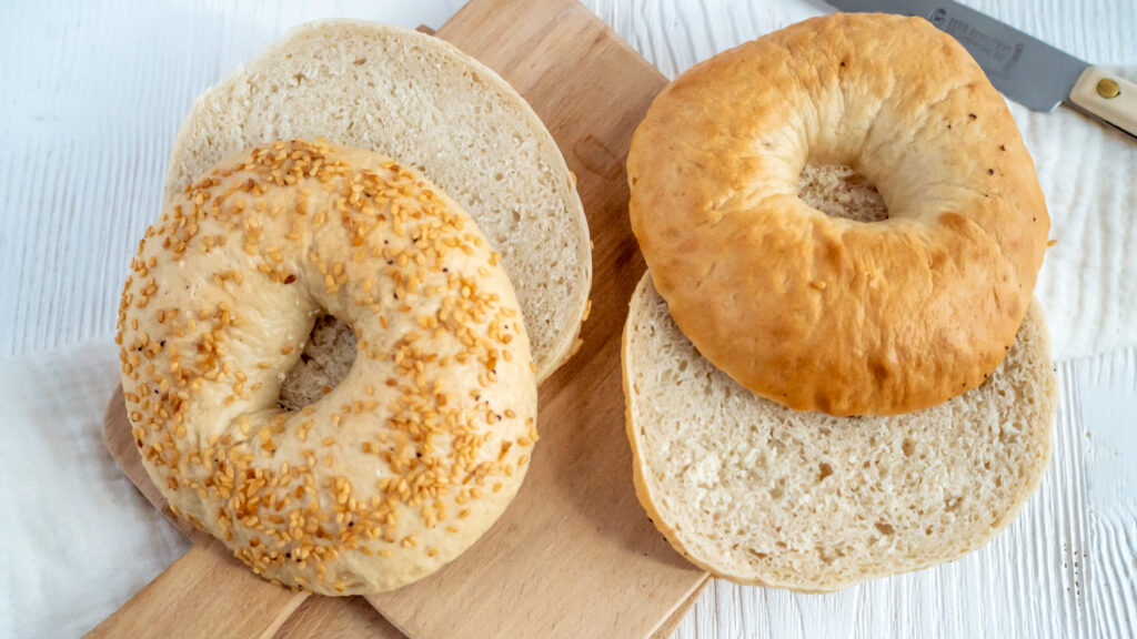 Bagel belegen Ideen - meine Top 5 Rezepte-SilkesWelt.de Bagel selbermachen, einfaches Bagel Rezept