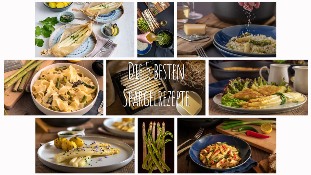 Die 5 besten Spargelrezepte. Entdecke meine alternativen Zubereitungsarten.