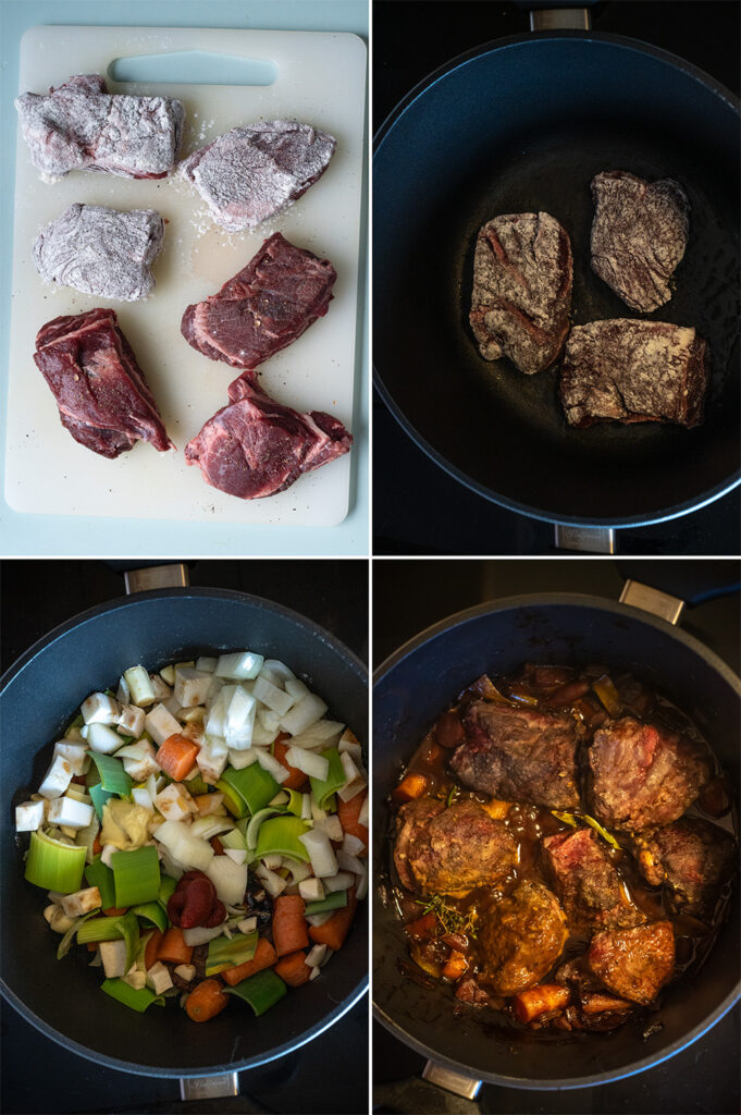 Geschmorte Ochsenbäckchen im Backofen Rezepte-SilkesWelt.de Geschmorte Ochsenbäckchen im Backofen Rezepte-SilkesWelt.de