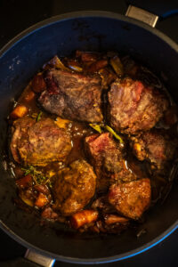 Geschmorte Ochsenbäckchen im Backofen Rezepte-SilkesWelt.de Geschmorte Ochsenbäckchen im Backofen Rezepte-SilkesWelt.de