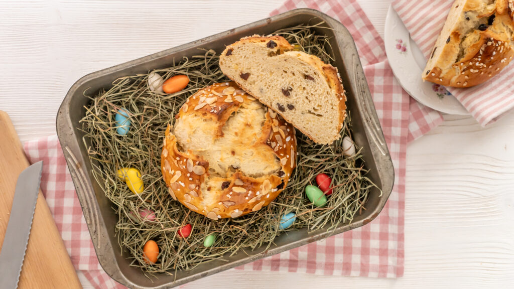 Schnelles Osterbrot-Rezept Rezepte-SilkesWelt.de