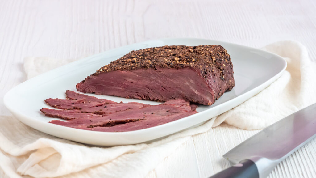 Einfach Pastrami selber machen - mit Tafelspitz Rezepte-SilkesWelt.de