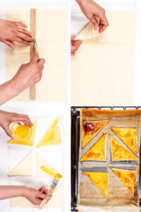 Schnelle Erdbeerschnitte mit Blätterteig und Paradiescreme Rezepte-SilkesWelt.de