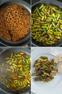 In Honig gebratener grüner Spargel Rezepte-SilkesWelt.de