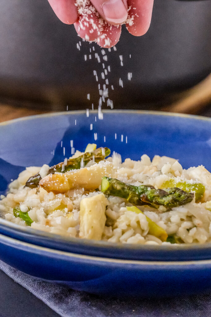 Silkes Spargel-Risotto - einfach schlotzig! Rezepte-SilkesWelt.de