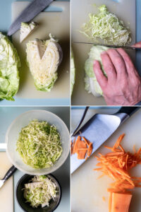 Leichter Coleslaw aus Weißkohl ohne Mayo und Zucker Rezepte-SilkesWelt.de