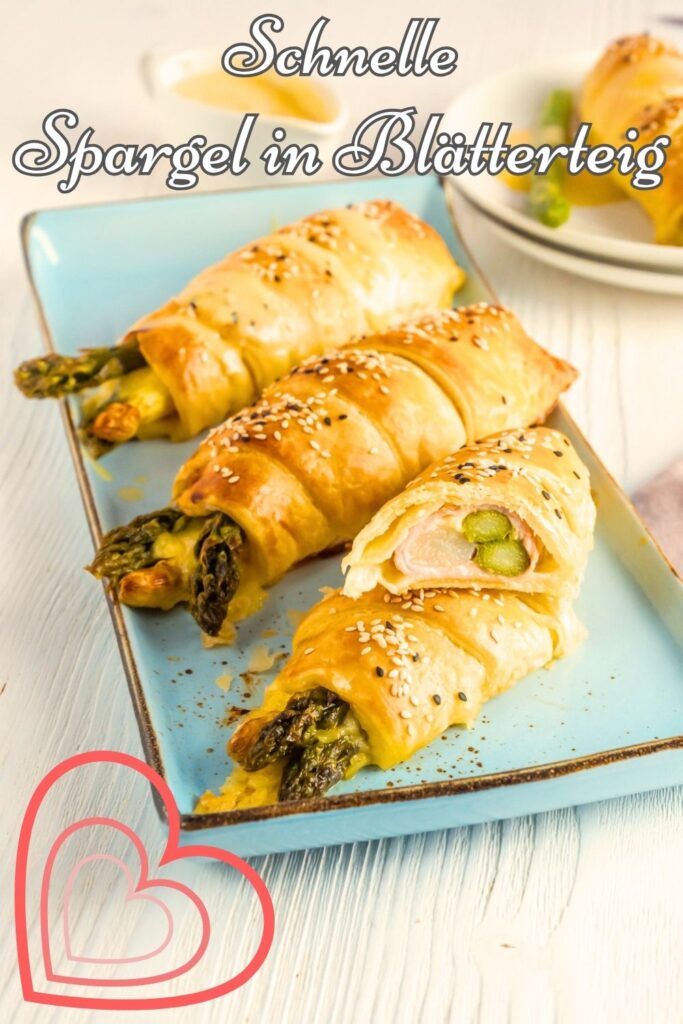 Rezept für Spargel im Bllätterteig schnell selbermachen