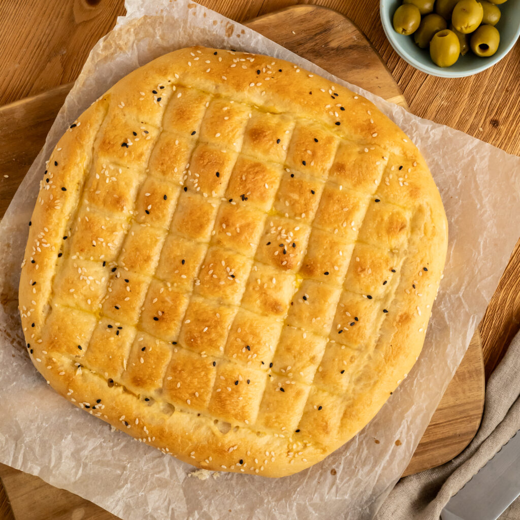Türkisches Fladenbrot selbst backen. Entdecke mein Rezept.