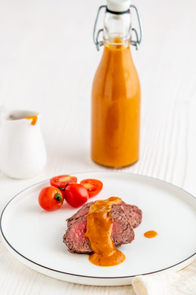 Einfach Aprikosenketchup selbst zubereiten Rezepte-SilkesWelt.de Entdecke mein einfaches und schnelles Rezept für Aprikosenketchup selbst zubereiten. Perfekt, als Grillsoße für eine fruchtige und zugleich würzige Note.