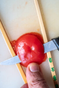 Caprese - einfacher Tomatensalat mit Mozzarella und Basilikum Rezepte-SilkesWelt.de