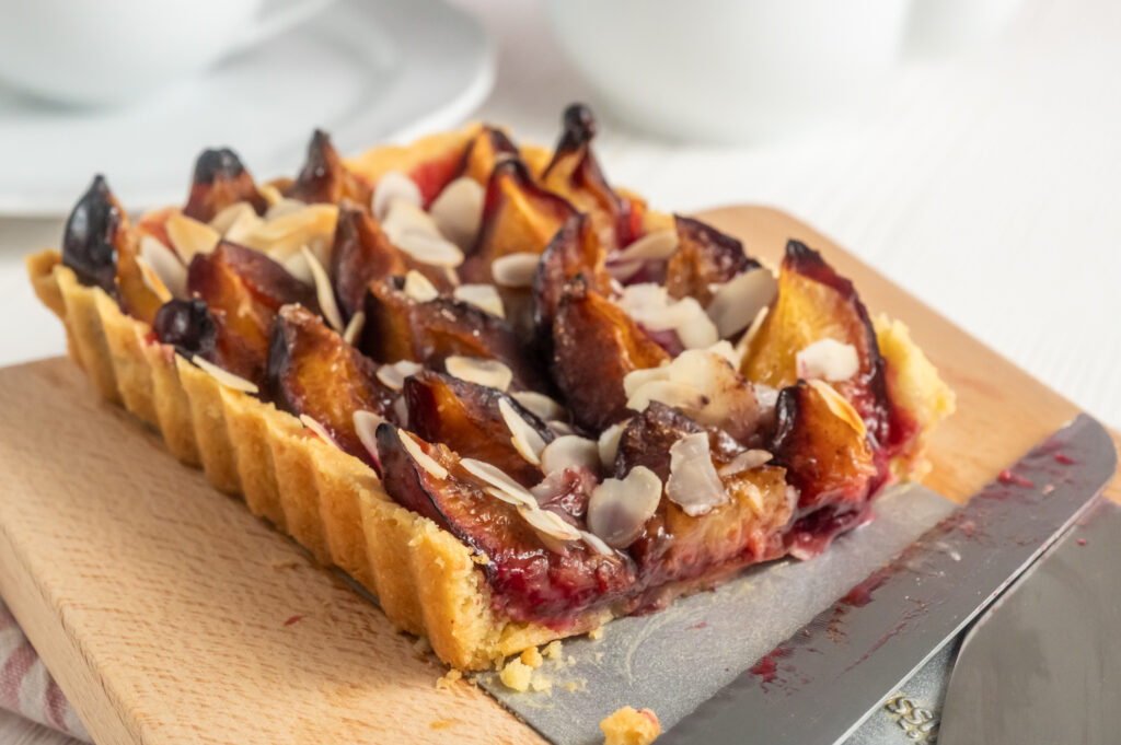Klassische französische Zwetschgentarte Rezepte-SilkesWelt.de Klassische französische Zwetschgentarte mit Mürbeteig. Entdecke mein Rezept