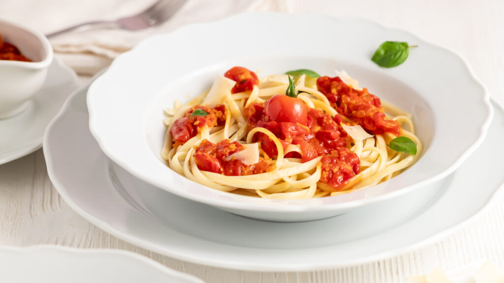 Tomatensauce aus frischen Tomaten