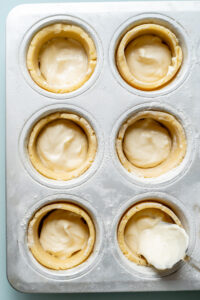 Einfache Zwetschgen-Käsekuchen Muffins Rezepte-SilkesWelt.de Muffins mit Käsekuchen Masse