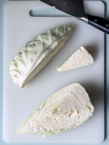 Spitzkohl richtig schneiden